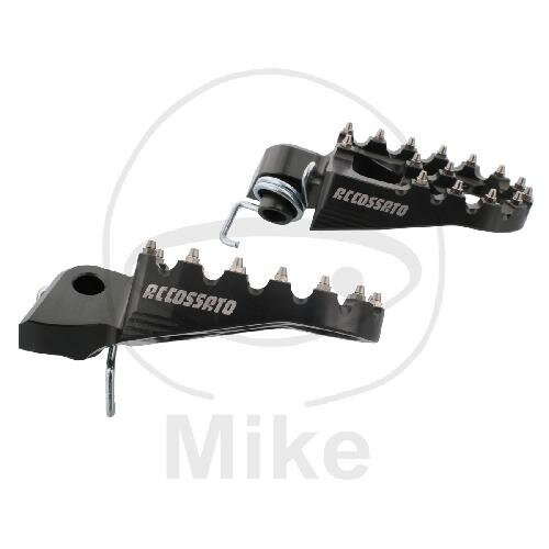 Footpegs set titanium motocross for Beta Gas Gas Honda Husaberg Husqvarna Kawasaki KTM