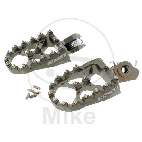 Jeu de repose-pieds titane motocross pour Suzuki RM-Z 250 450 # 2010-2016
