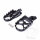 Juego de reposapiés negro Motocross para BMW F 650 650 F 700 800 F 800 800 R 1200 GS