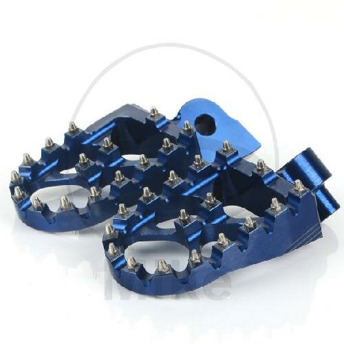 Set di poggiapiedi blu Motocross per Beta Gas Gas Honda Husaberg Husqvarna Kawasaki KTM