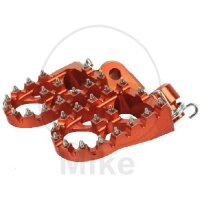 Jeu de repose-pieds orange motocross pour KTM SX 125 150...
