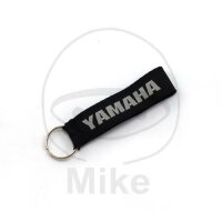 Soft-Schlüsselanhänger schwarz mit Yamaha-Aufdruck