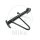 Supporto laterale nero per AGM AJS Benzhou Ering Flex Tech Huatian Jonway Rex