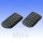 Gomas del reposapiés delantero para Honda GL 1800 Goldwing # 2001-2008