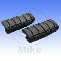 Footrest rubbers front rear for Honda CB 1300 NTV 650 700...