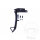 Supporto laterale nero per Gilera Runner 50 2002-2004 # Piaggio NRG 50 2001-2004