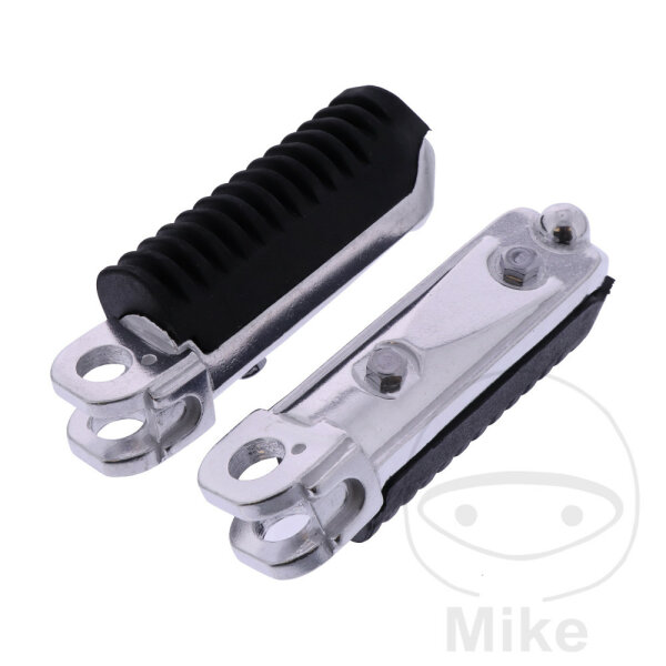 Footpegs set front complete for Suzuki GSF 400 600 1200 GSX 750 GSX-R 1100