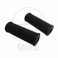 Footrests rubber rear pair JMP Universal