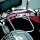 Coppia di staffe per borse posteriori cromate per Yamaha XV 535 Virago # 1988-1998