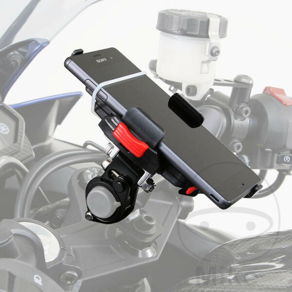Porta cellulare smartphone Daytona con morsetto 22-29mm
