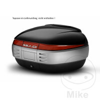 Cover decorative lid for top case SHAD SH50 black metallic