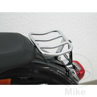 Portapacchi posteriore cromato per Harley Davidson XL...