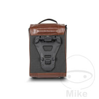 Saddlebag brown 10 liters SHAD SR38 Cafe for BMW Ducati...