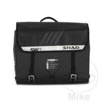 Bolsa de sillín negra 2x25 litros SHAD SW42 para...