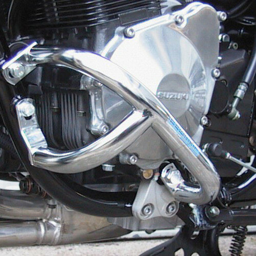 Protection guard set front chrome for Suzuki GSF 1200 96-06 # GSX 1200 99-00