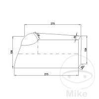 Cubierta de garaje plegable 500-1000 cc negro
