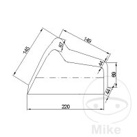 Cubierta de garaje plegable hasta 500 cc negro
