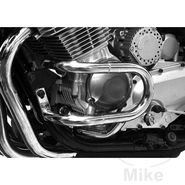 Protection guard set front chrome for Yamaha XJ 900 Diversion S # 1995-2003