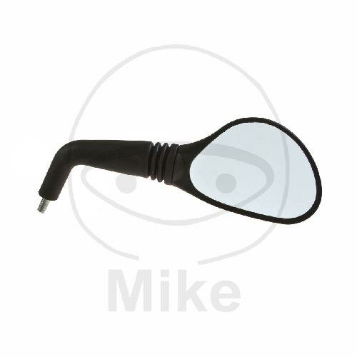 Mirror oval black / silver on the right for Yamaha YQ 50 100 Aerox MBK YQ 50 Nitro