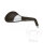 Mirror oval black / silver on the right for Yamaha YQ 50 100 Aerox MBK YQ 50 Nitro
