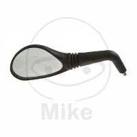 Rétroviseur ovale noir / noir gauche pour Yamaha...