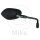 Mirror black right JMP for Suzuki GSR 750