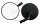 Mirror handlebar end black Shin Yo Contents 1 pair