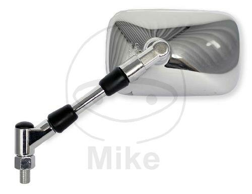 Espejo cromado izquierdo JMP para Suzuki GZ 125 250 Marauder VZ 800 Intruder VL 1500