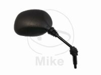 Espejo negro derecho JMP para Honda SJ 50 100 Bali CG 125