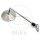 Mirror chrome left or right JMP for Suzuki GN 125