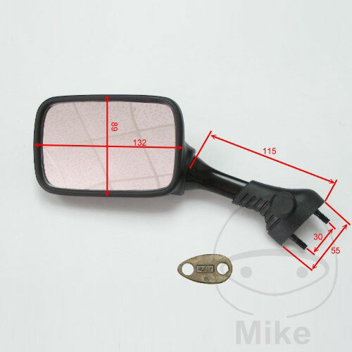 JMP Mirror Right Black Suzuki GSX-R 750 2014 