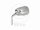 Mirror chrome left JMP for Kawasaki VN 900 Classic