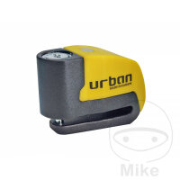 Lock brake disc yellow 6 mm with alarm function Urban