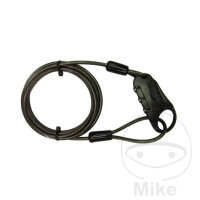 Cable lock 4 x 900 mm for helmet, jacket, tank bag etc.