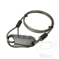 Cable lock 4 x 900 mm for helmet, jacket, tank bag etc.