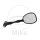 Mirror black right JMP for Yamaha XSR 900