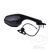 Rétroviseur noir droit JMP pour Yamaha YZF-R1 1000...