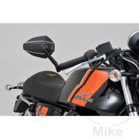 Mirror handlebar end black Daytona long