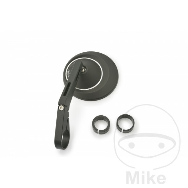 Mirror handlebar end black Daytona long