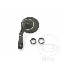 Rétroviseur embout de guidon noir Daytona long