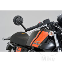 Rétroviseur embout de guidon noir Daytona long