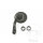 Mirror handlebar end black Daytona long