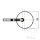 Mirror handlebar end black Daytona long