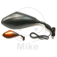 Espejo universal derecho JMP con luz intermitente