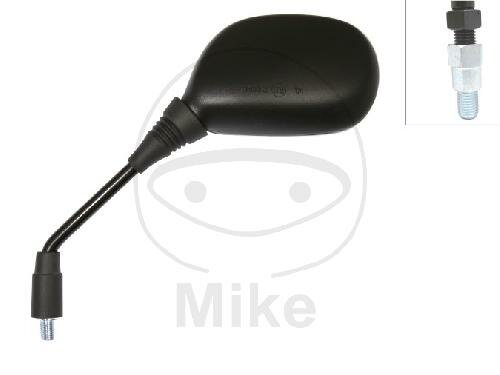 Mirror black left JMP for Honda CBF 125