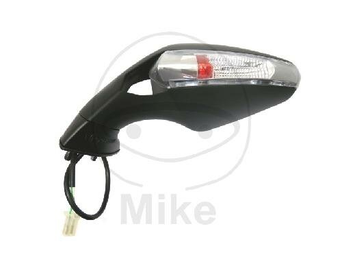 Specchio nero sinistro JMP per Derbi GPR 125 2T Racing
