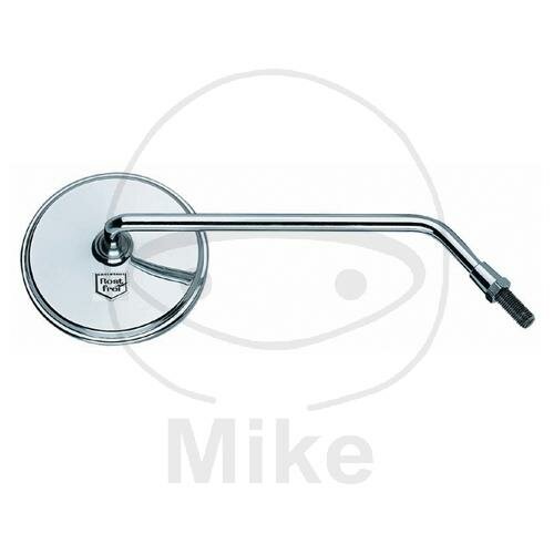 Mirror round chrome on the right