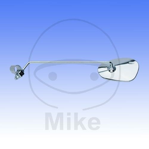 Rétroviseur ovale chromé gauche