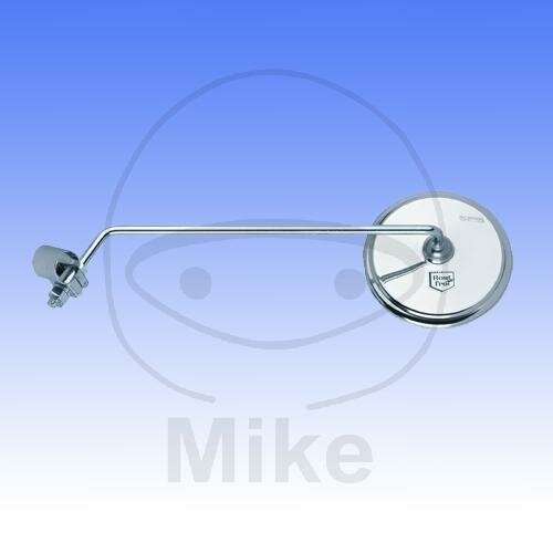 Spiegel rund chrom links