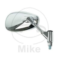 Espejo cromado derecho JMP para Yamaha XVS 125 950 1100...